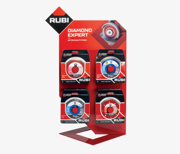 DISPLAY FOR RUBI DIAMOND BLADES